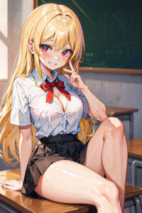 Я стал главным героем, который подлизывался к главным героиням (Новелла)