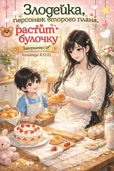 Злодейка, персонаж второго плана, растит булочку (Новелла)